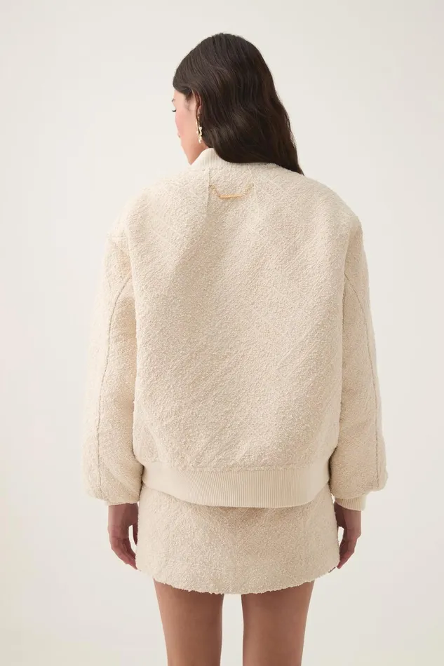 Aje Matching Sets Tectonic Bomber Jacket Cream 8211 Women
