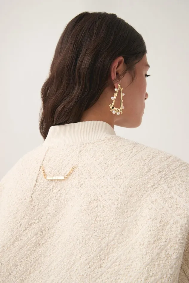 Aje Matching Sets Tectonic Bomber Jacket Cream 8211 Women