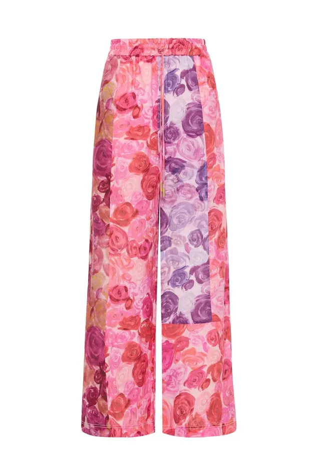 Aje Pants Vision Relaxed Pant Kaleidoscopic Rose 8211 Women