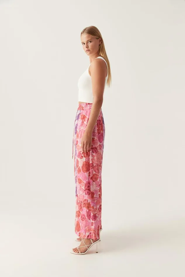 Aje Pants Vision Relaxed Pant Kaleidoscopic Rose 8211 Women