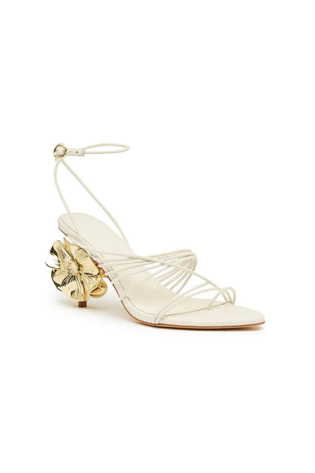 Aje Shoes Moonstuck Bloom Heel Ivory 8211 Women Aje Shoes Moonstuck Bloom Heel Ivory 8211 Women