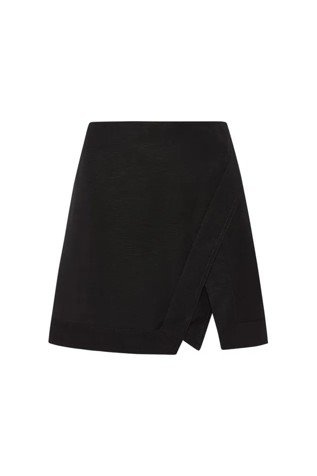 Aje Skirts Illusion Mini Skirt Black 8211 Women