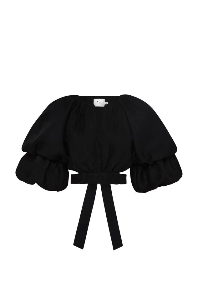 Aje Tops Impression Top Black 8211 Women
