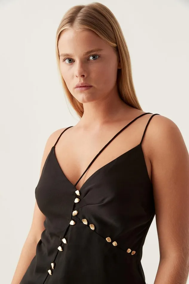 Aje Tops Riddle Button Down Top Black 8211 Women Aje Tops Riddle Button Down Top Black 8211 Women