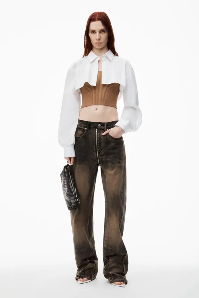 Alexander Wang Bags Women Heiress Flex Bag In Crystal Mesh