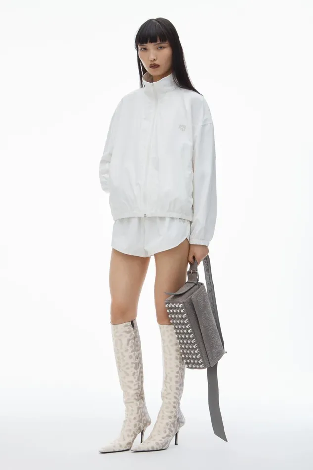Alexander Wang Jackets Women Coaches Track Jacket In Nylon