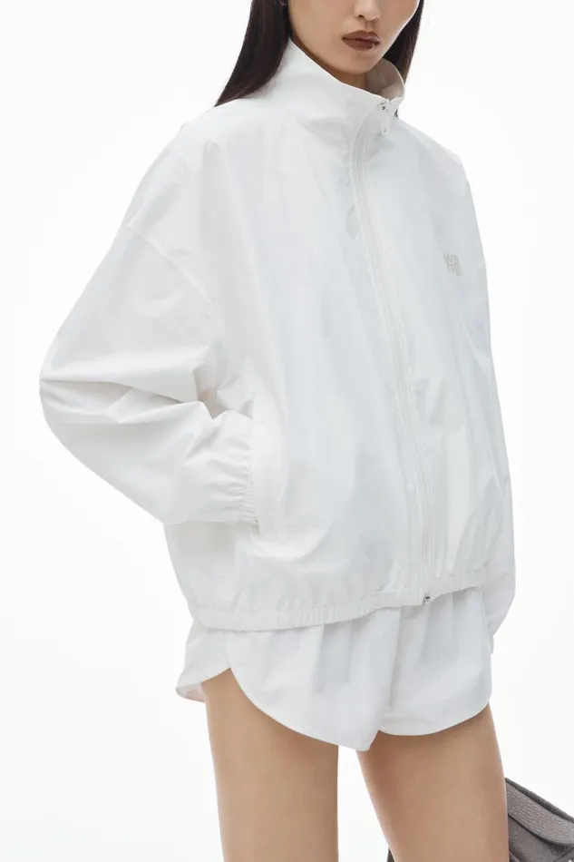 Alexander Wang Jackets Women Coaches Track Jacket In Nylon