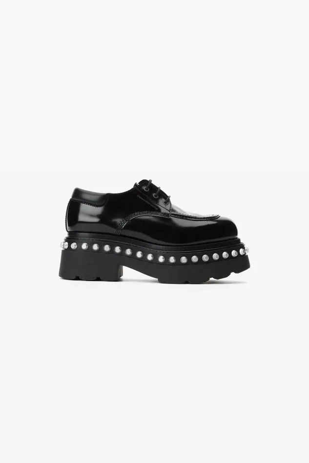 Alexander Wang Shoes Women Atlas Derby In Calf Leather