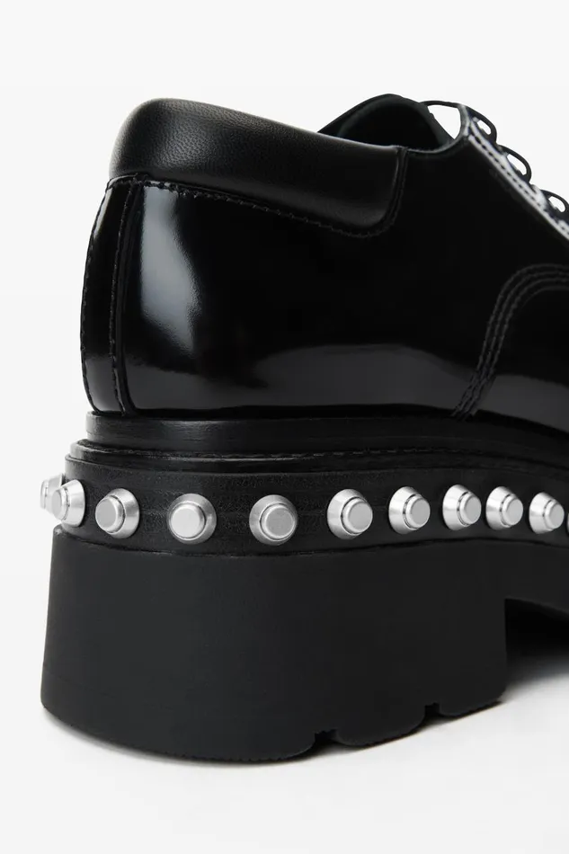 Alexander Wang Shoes Women Atlas Derby In Calf Leather