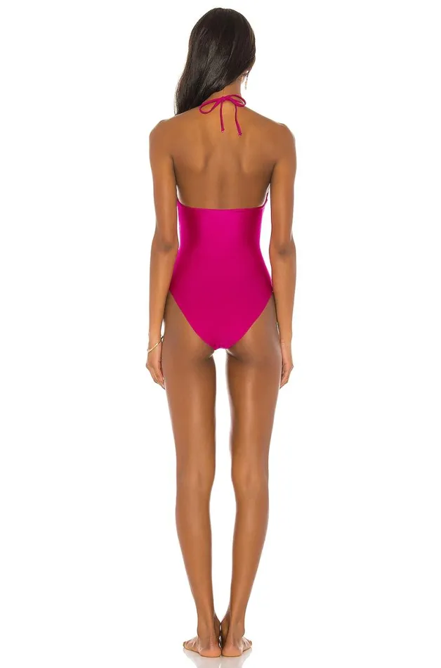 Aliah One Piece Hot Magenta Women Lovers and Friends Swimsuits and CoverUps