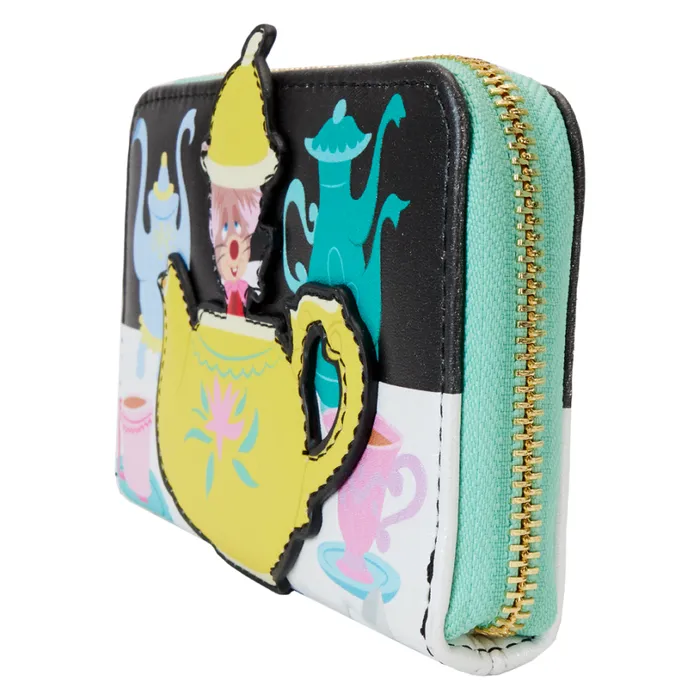 Alice In Wonderland Unbirthday Zip Around Wallet Unisex Loungefly Bags and Wallets Alice In Wonderland Unbirthday Zip Around Wallet Unisex Loungefly Bags and Wallets