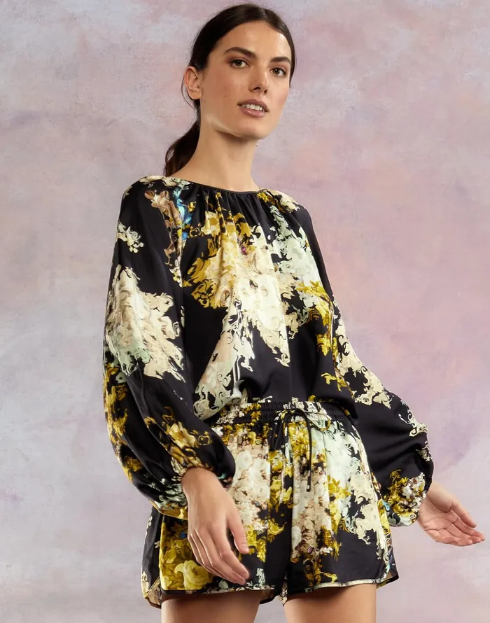Alice Silk Blouse 8211 Smblfl Women Cynthia Rowley Tops