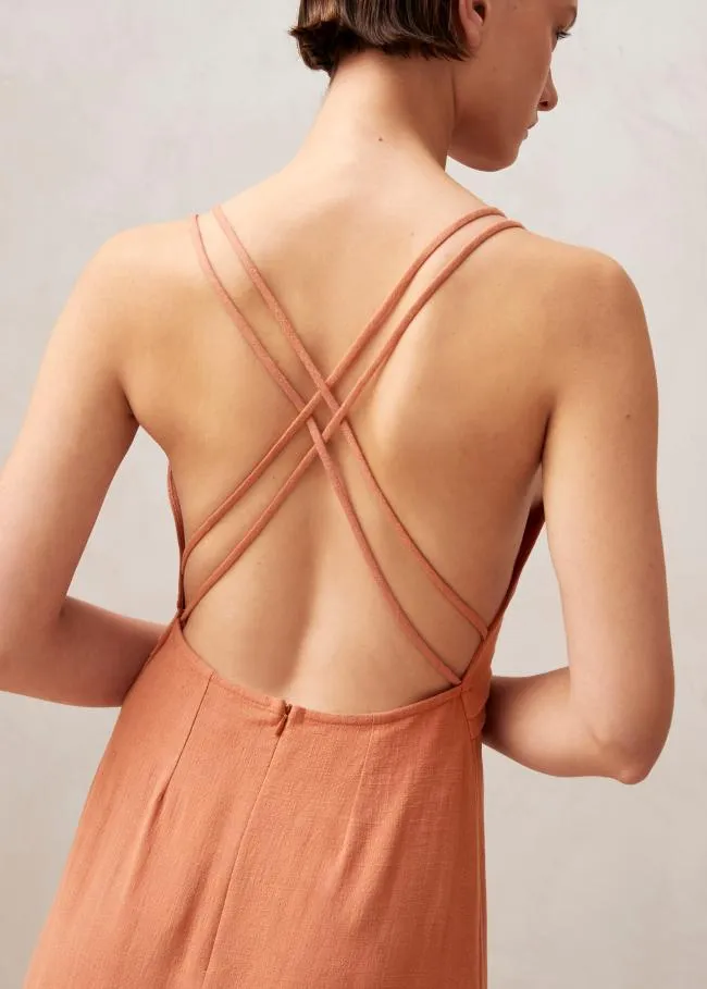 ALOHAS Dresses Mia 8211 Orange Dress 8211 Women