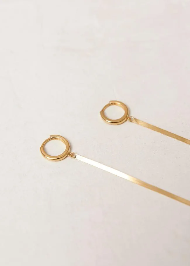 ALOHAS Jewelry Line 8211 Gold Earrings 8211 Women