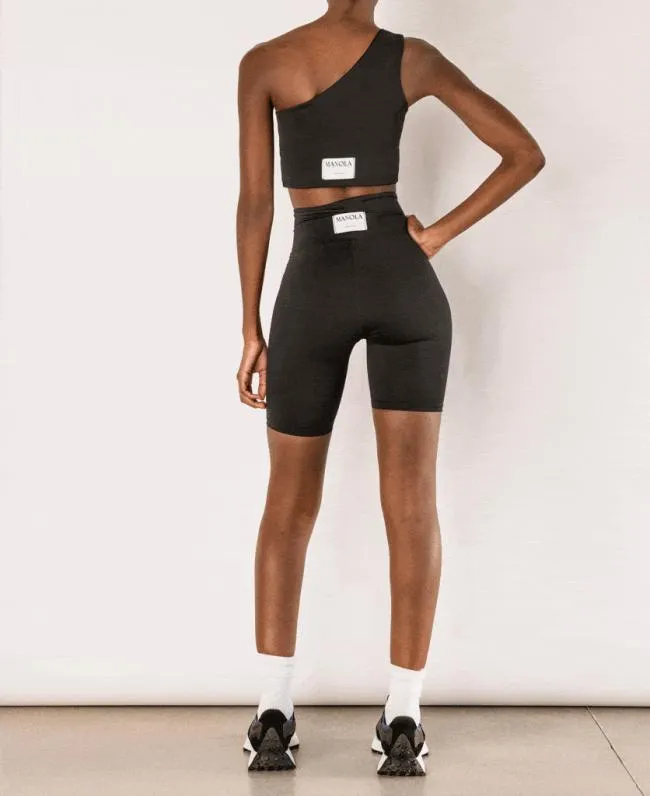 ALOHAS Sportswear Core 8211 Black Econyl Shorts 8211 Women