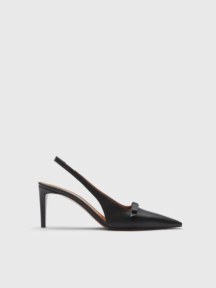 ATP Atelier Pumps and Heels Thiene Black Nappa Slingbacks Black 8211 Women