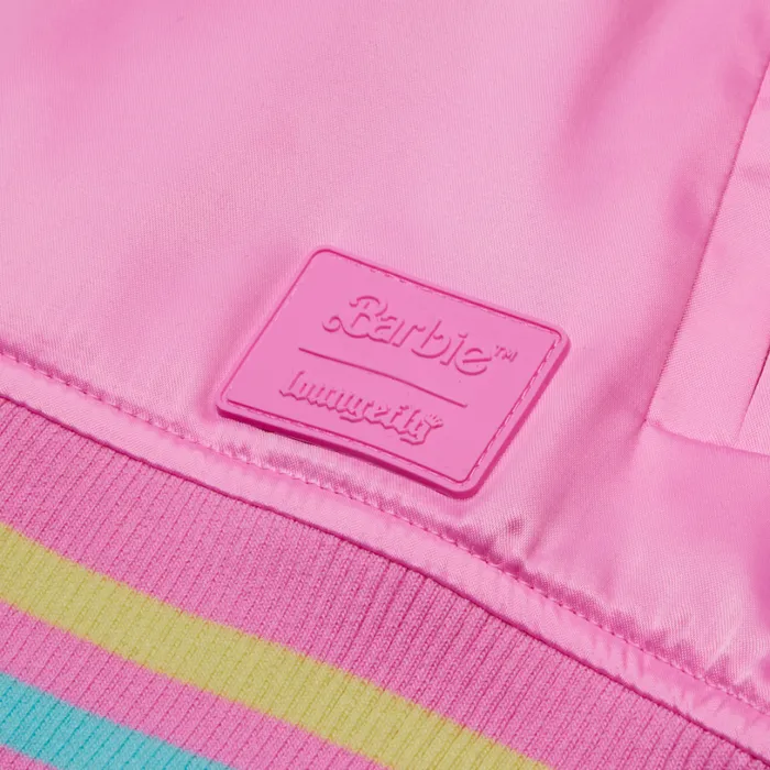 Barbie 65th Anniversary Bomber Jacket Unisex Loungefly Apparel