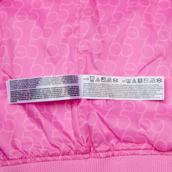 Barbie 65th Anniversary Bomber Jacket Unisex Loungefly Apparel