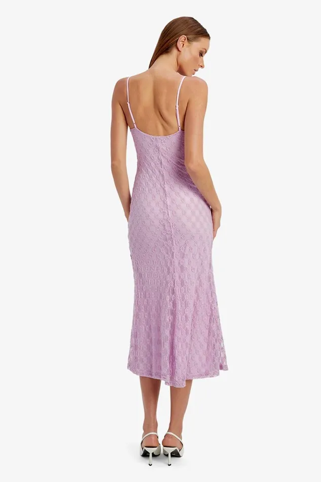 Bardot Day To Night Dresses Adoni Mesh Midi Dress In Lilac 8211 Women Bardot Day To Night Dresses Adoni Mesh Midi Dress In Lilac 8211 Women