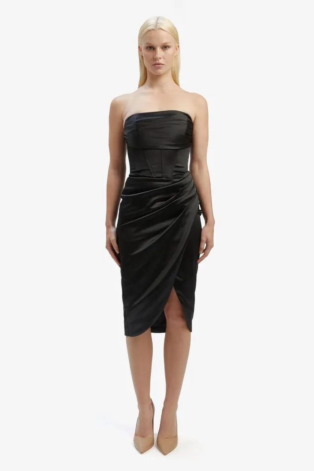 Bardot Day To Night Dresses Jamila Corset Dress In Black 8211 Women Bardot Day To Night Dresses Jamila Corset Dress In Black 8211 Women