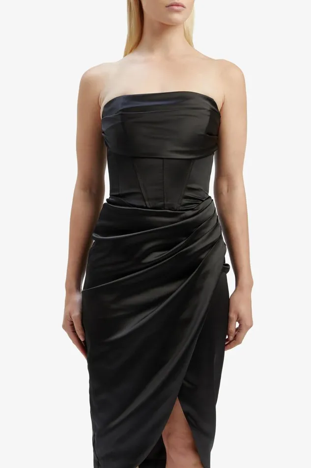 Bardot Day To Night Dresses Jamila Corset Dress In Black 8211 Women Bardot Day To Night Dresses Jamila Corset Dress In Black 8211 Women