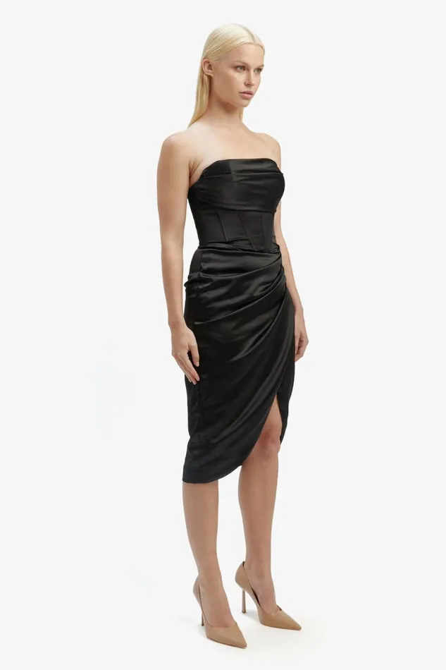 Bardot Day To Night Dresses Jamila Corset Dress In Black 8211 Women Bardot Day To Night Dresses Jamila Corset Dress In Black 8211 Women