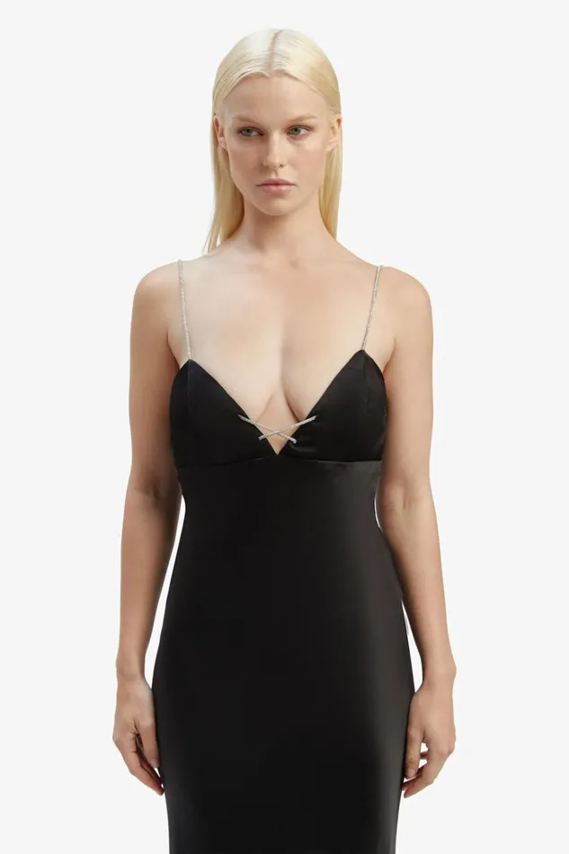 Bardot Day To Night Dresses Lili Midi Dress In Black 8211 Women