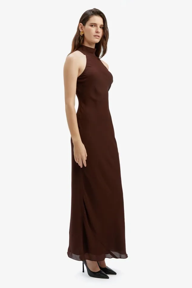 Bardot Day To Night Dresses Ola Maxi Dress In Chocolate 8211 Women Bardot Day To Night Dresses Ola Maxi Dress In Chocolate 8211 Women