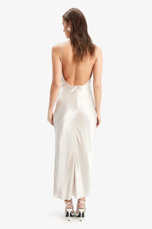 Bardot Day To Night Dresses Trina Slip Dress In Oyster 8211 Women Bardot Day To Night Dresses Trina Slip Dress In Oyster 8211 Women