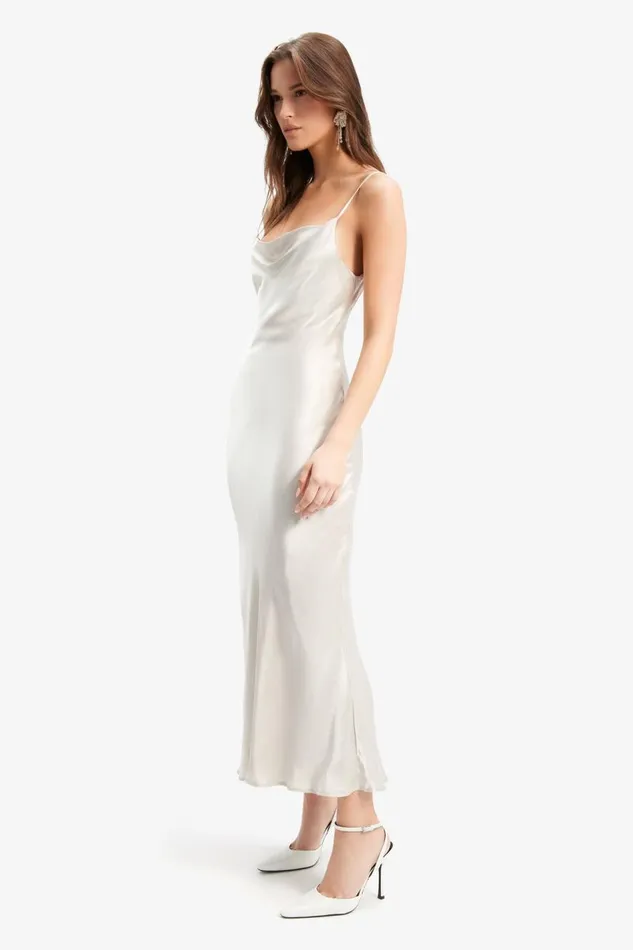 Bardot Day To Night Dresses Trina Slip Dress In Oyster 8211 Women Bardot Day To Night Dresses Trina Slip Dress In Oyster 8211 Women