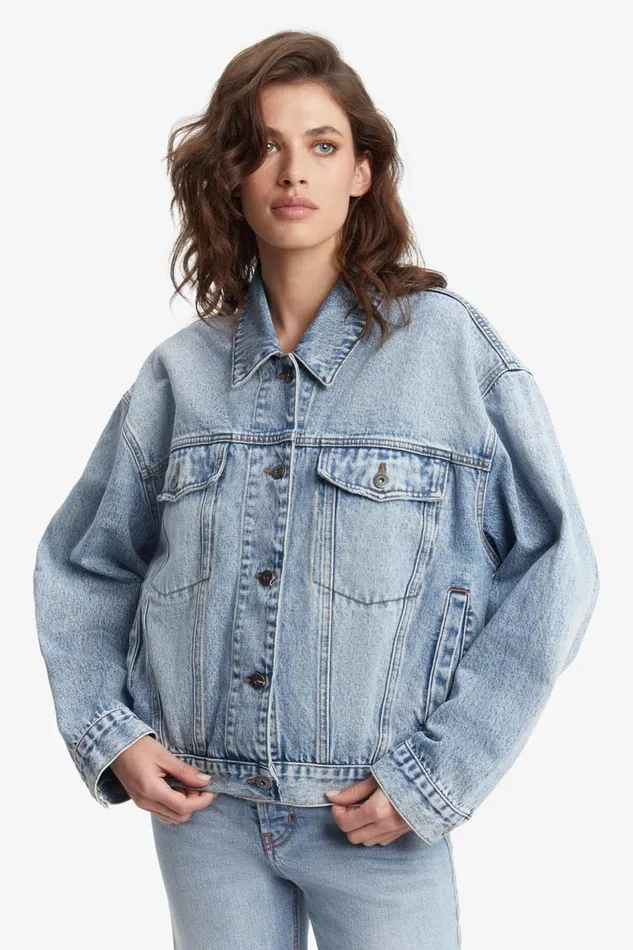 Bardot Denim Jackets Relaxed Denim Jacket In Vintage 8211 Women Bardot Denim Jackets Relaxed Denim Jacket In Vintage 8211 Women