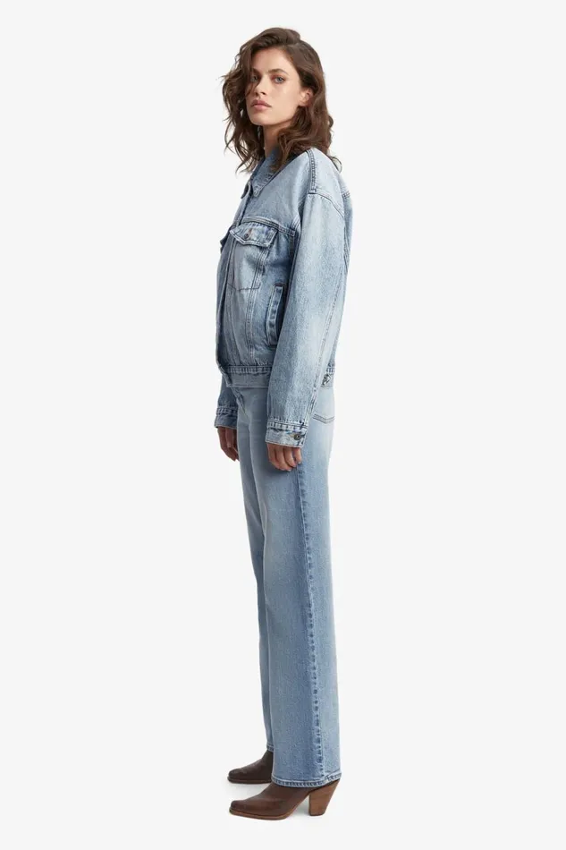 Bardot Denim Jackets Relaxed Denim Jacket In Vintage 8211 Women Bardot Denim Jackets Relaxed Denim Jacket In Vintage 8211 Women