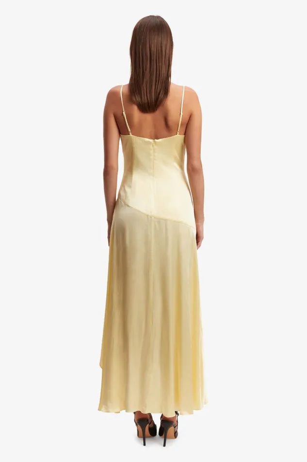 Bardot Occasion Dresses Sorella Midi Dress In Canary Yellow 8211 Women