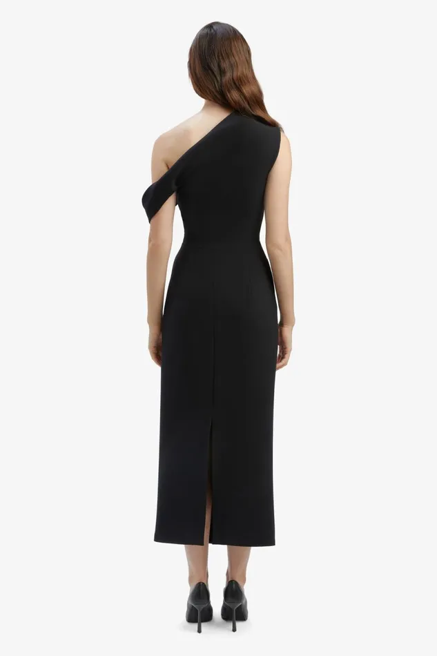 Bardot Party Dresses Maeve Asymmetric Midi Dress In Black 8211 Women Bardot Party Dresses Maeve Asymmetric Midi Dress In Black 8211 Women
