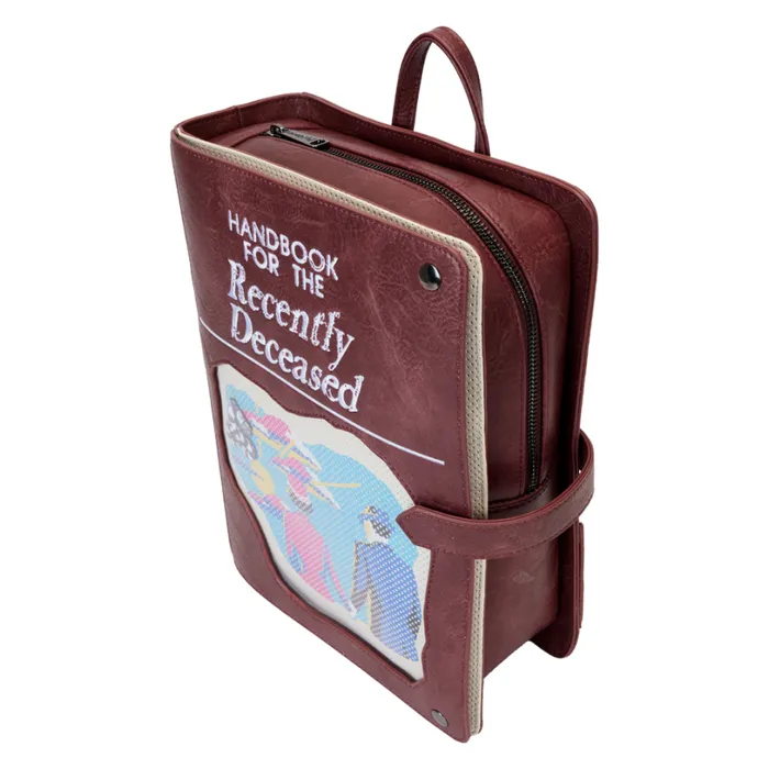 Beetlejuice Handbook For The Recently Deceased Pin Trader Backpack Unisex Loungefly Backpacks