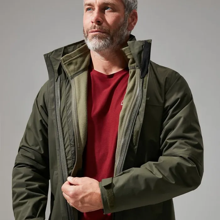 Berghaus Fleece Prism Micro Polartec InterActive Jacket 8211 Dark Green 8211 Men