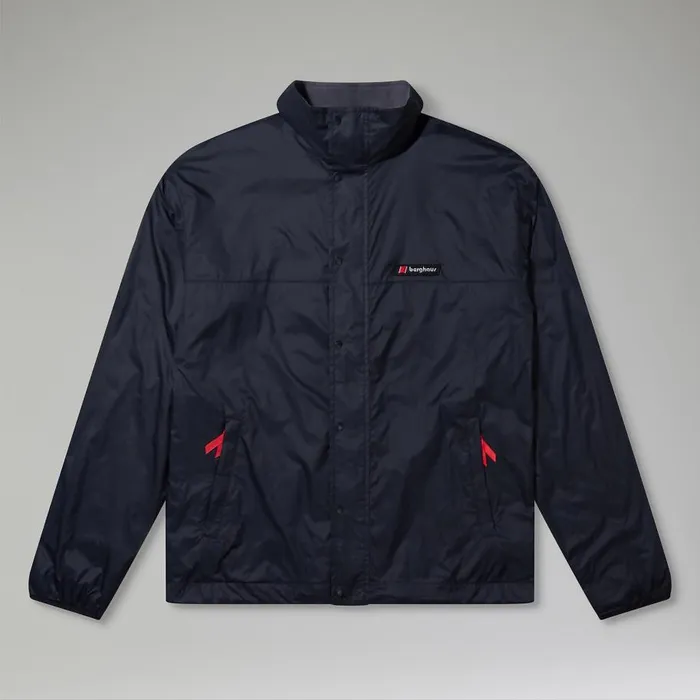 Berghaus Fleece Reverse Wind Full Zip Fleece 8211 BlackGrey 8211 MenWomen