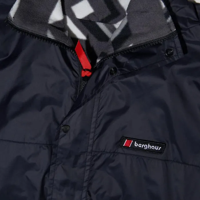 Berghaus Fleece Reverse Wind Full Zip Fleece 8211 BlackGrey 8211 MenWomen