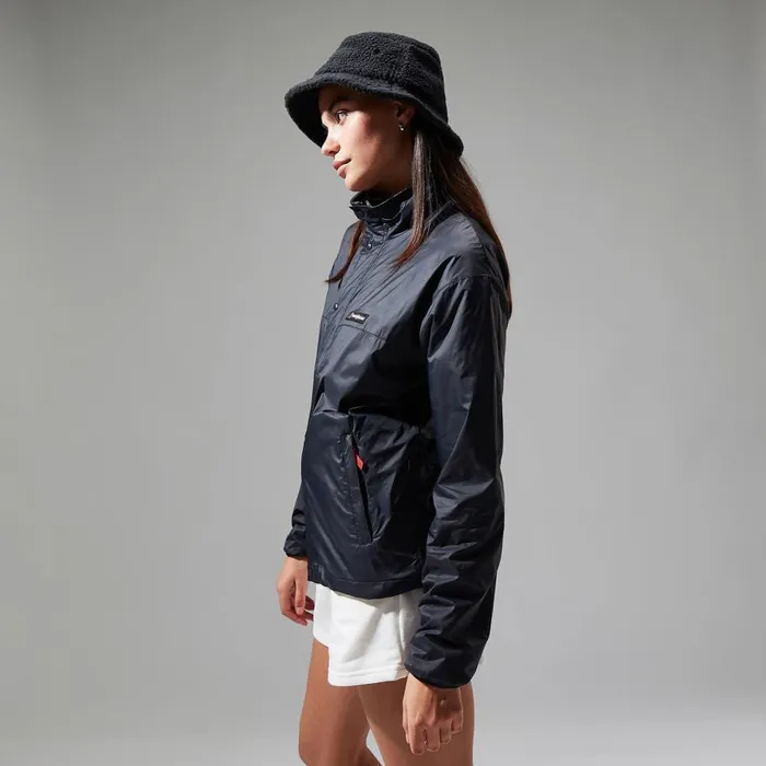 Berghaus Fleece Reverse Wind Full Zip Fleece 8211 BlackGrey 8211 MenWomen