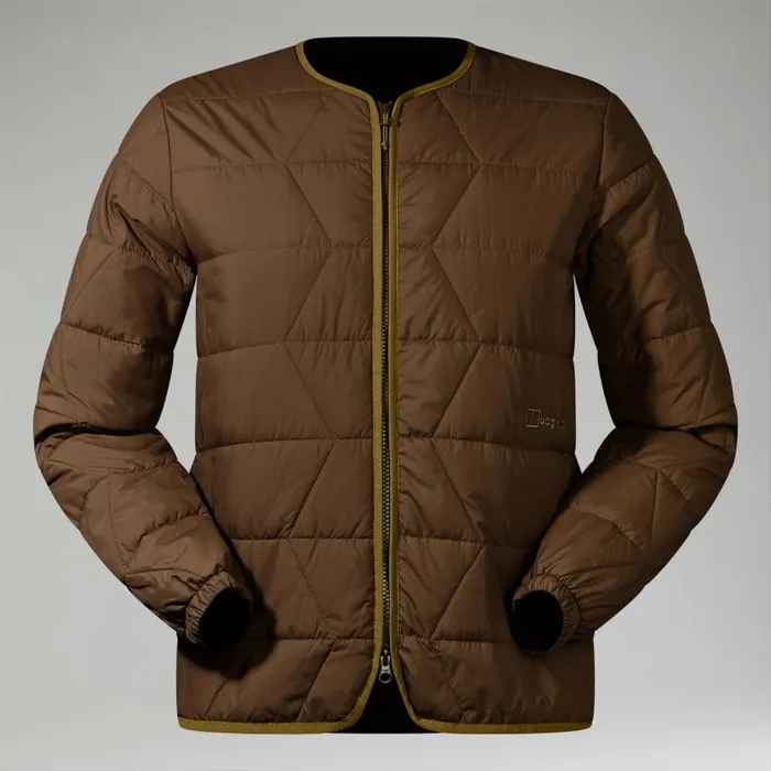 Berghaus Insulated Netherdene Quilted Insulated Jacket 8211 Brown 8211 Men