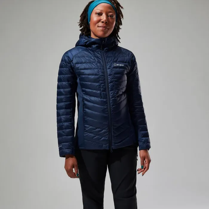 Berghaus Insulated Tephra 20 Hooded Insulated Jacket 8211 Blue 8211 Women Berghaus Insulated Tephra 20 Hooded Insulated Jacket 8211 Blue 8211 Women