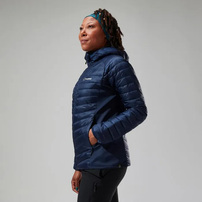 Berghaus Insulated Tephra 20 Hooded Insulated Jacket 8211 Blue 8211 Women Berghaus Insulated Tephra 20 Hooded Insulated Jacket 8211 Blue 8211 Women