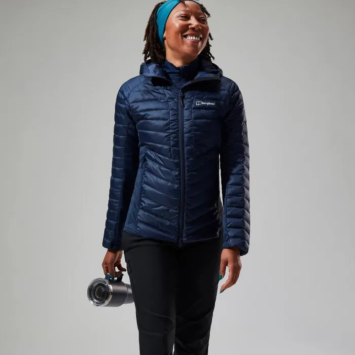 Berghaus Insulated Tephra 20 Hooded Insulated Jacket 8211 Blue 8211 Women Berghaus Insulated Tephra 20 Hooded Insulated Jacket 8211 Blue 8211 Women