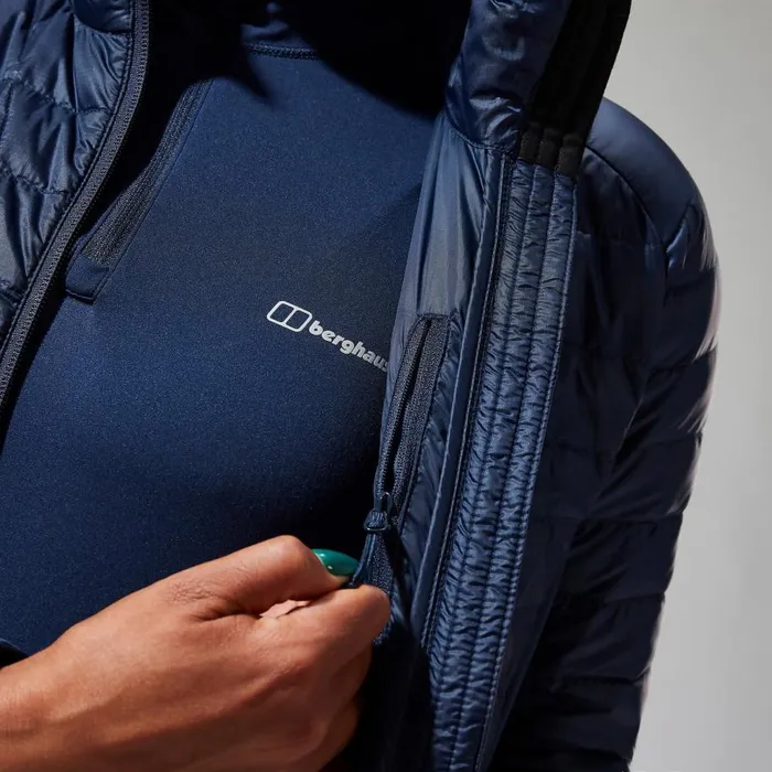 Berghaus Insulated Tephra 20 Hooded Insulated Jacket 8211 Blue 8211 Women Berghaus Insulated Tephra 20 Hooded Insulated Jacket 8211 Blue 8211 Women