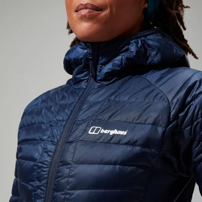 Berghaus Insulated Tephra 20 Hooded Insulated Jacket 8211 Blue 8211 Women Berghaus Insulated Tephra 20 Hooded Insulated Jacket 8211 Blue 8211 Women