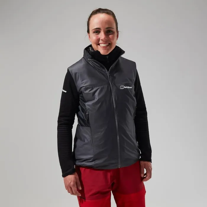 Berghaus Lightweight MTN Arete LB Synthetic Vest 8211 GreyBlack 8211 Women