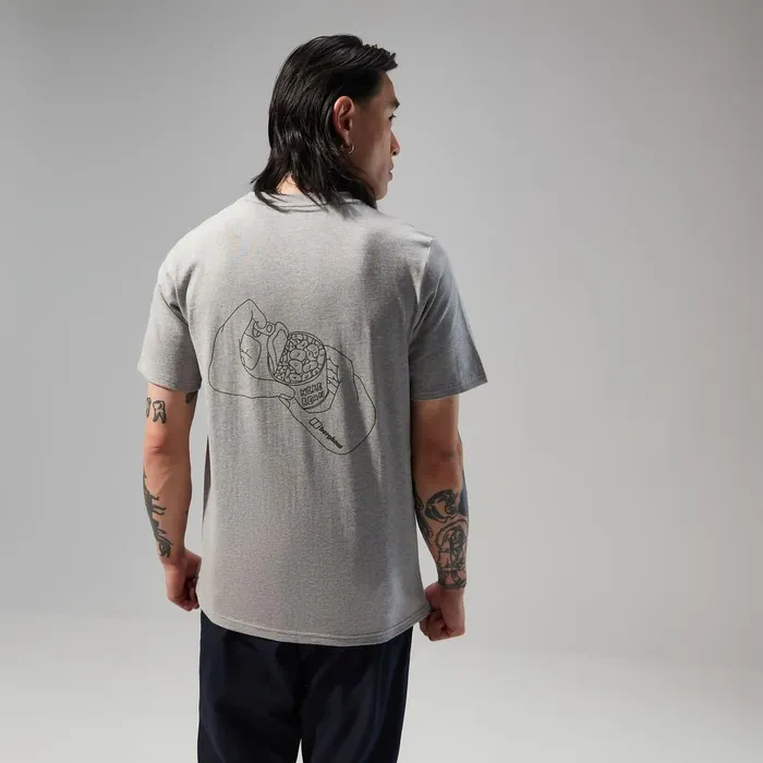 Berghaus TShirts Mens Hike Beans Short Sleeve Tee 8211 Dark Grey 8211 Men Berghaus TShirts Mens Hike Beans Short Sleeve Tee 8211 Dark Grey 8211 Men