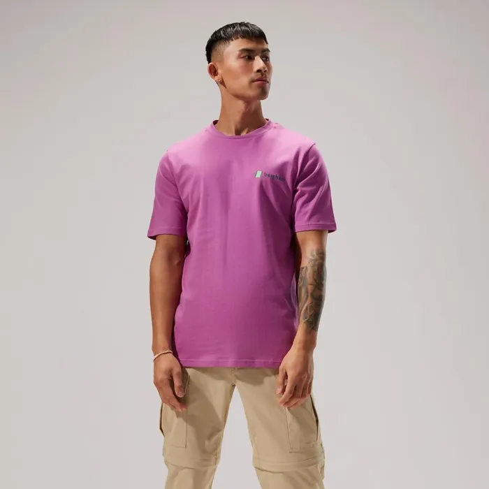 Berghaus TShirts MTN Zine Short Sleeve Tee 8211 Purple 8211 MenWomen