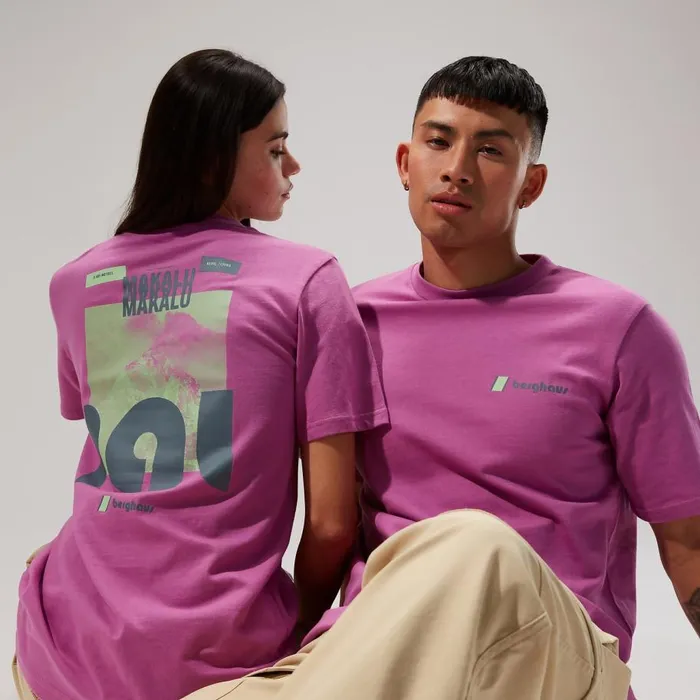 Berghaus TShirts MTN Zine Short Sleeve Tee 8211 Purple 8211 MenWomen