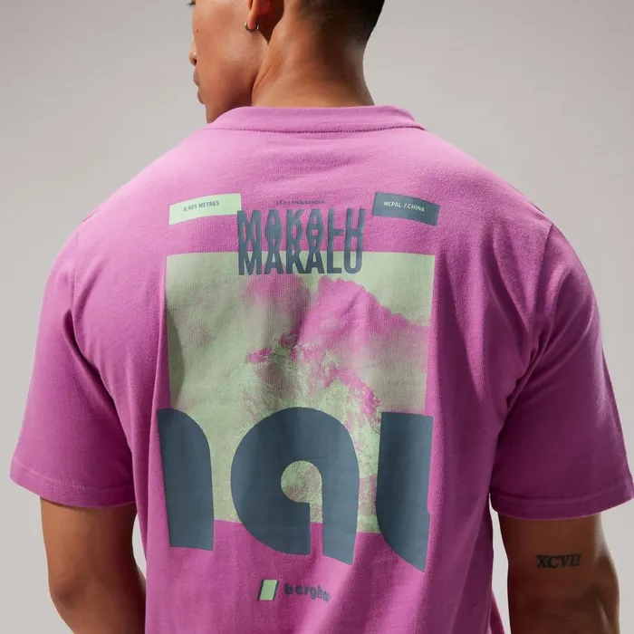 Berghaus TShirts MTN Zine Short Sleeve Tee 8211 Purple 8211 MenWomen